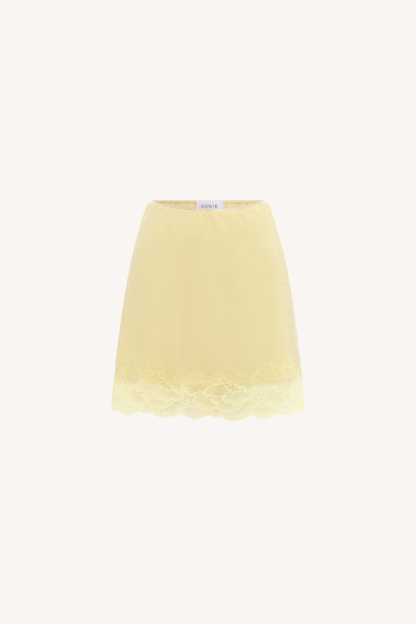 Marina Silk Mini Skirt