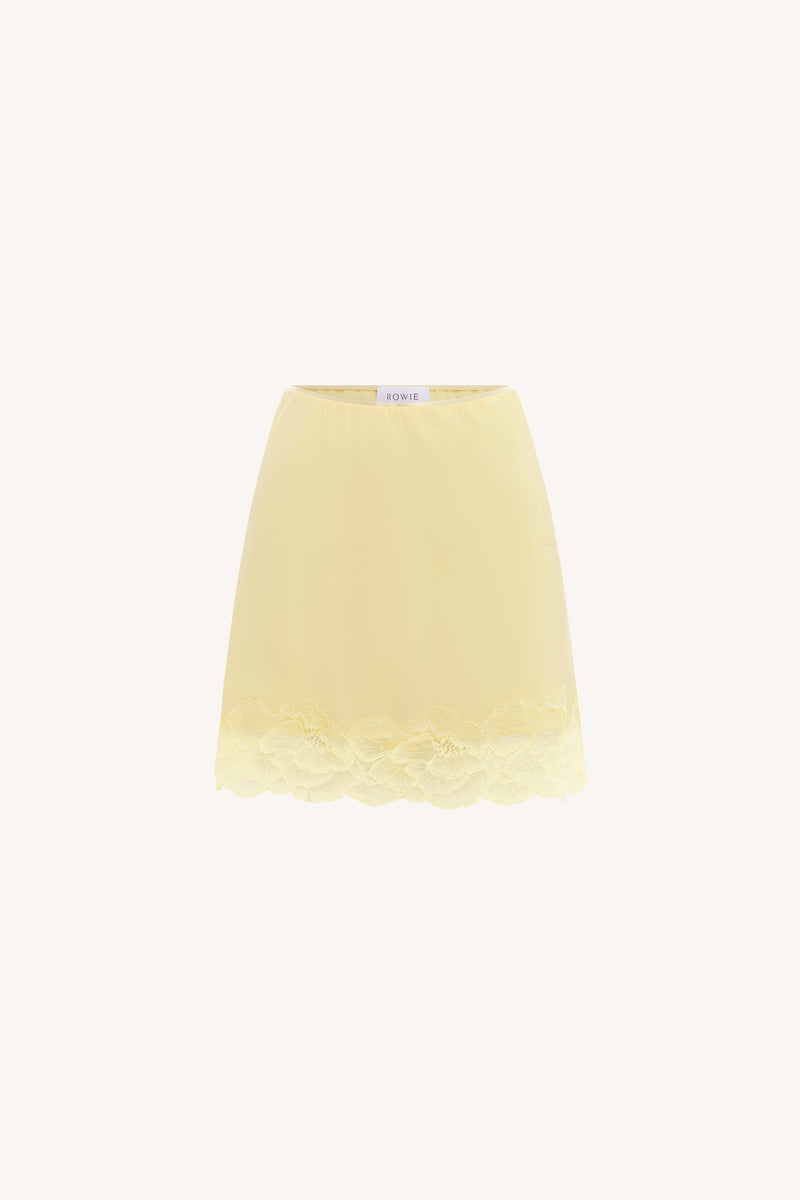 Marina Silk Mini Skirt