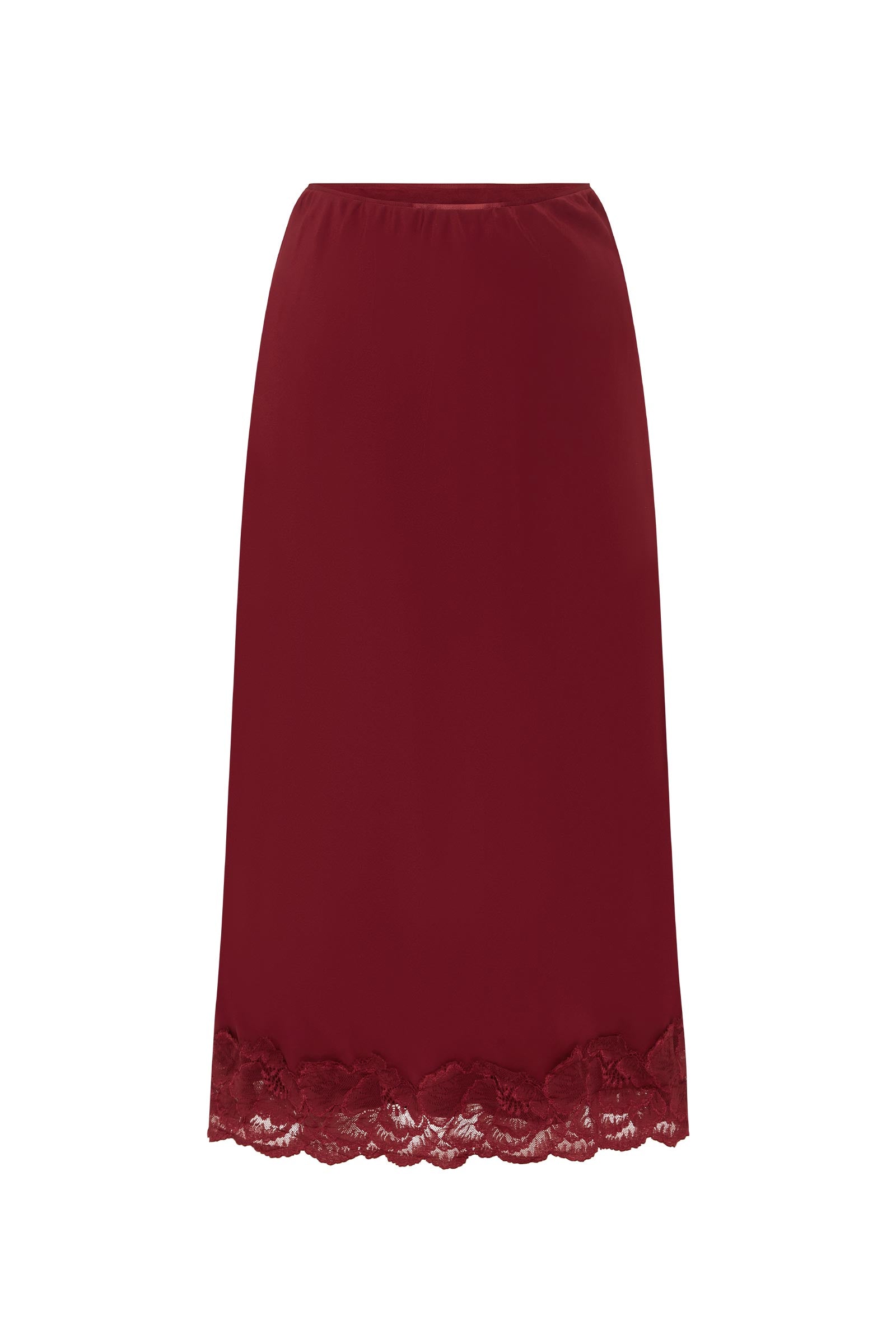 Marina Silk Midi Skirt