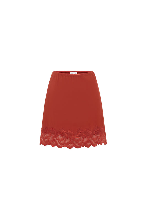 Marina Silk Mini Skirt