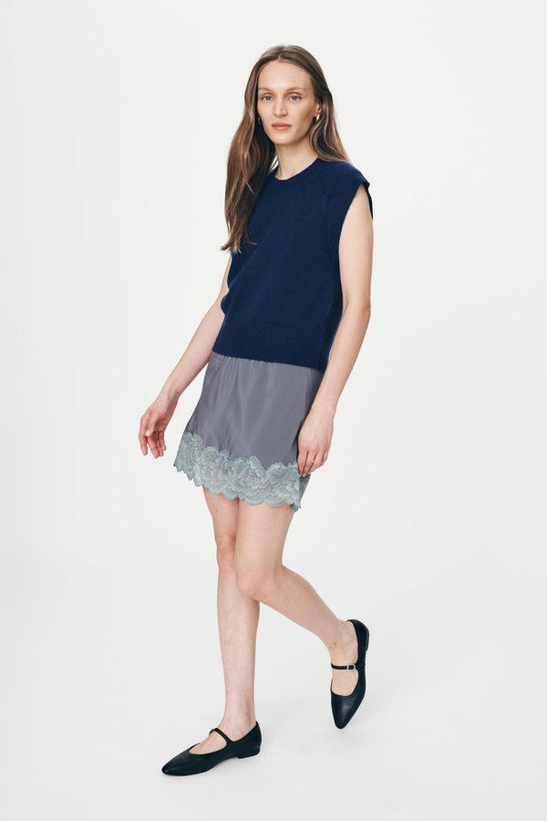 Marina Silk Mini Skirt