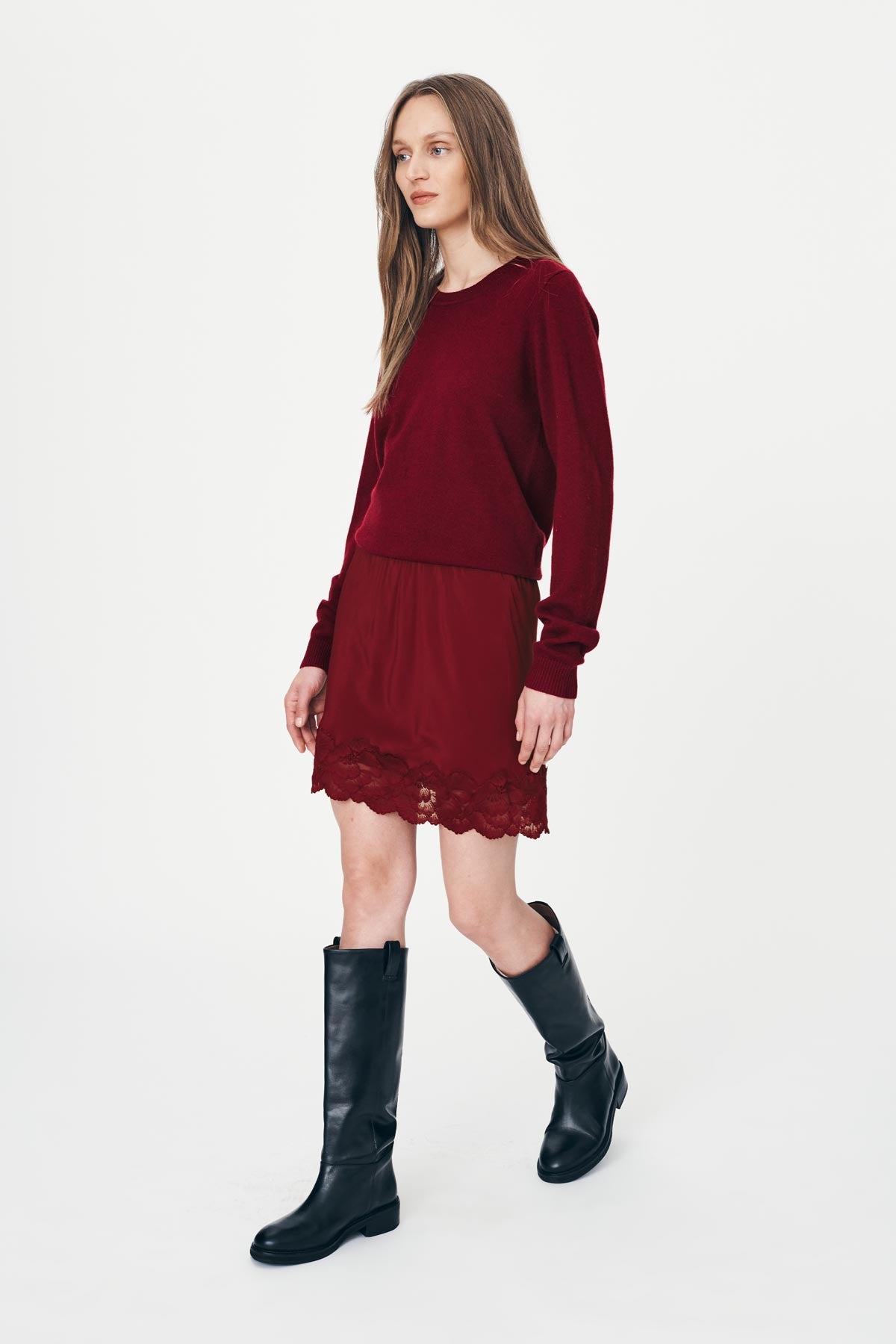 Marina Silk Mini Skirt