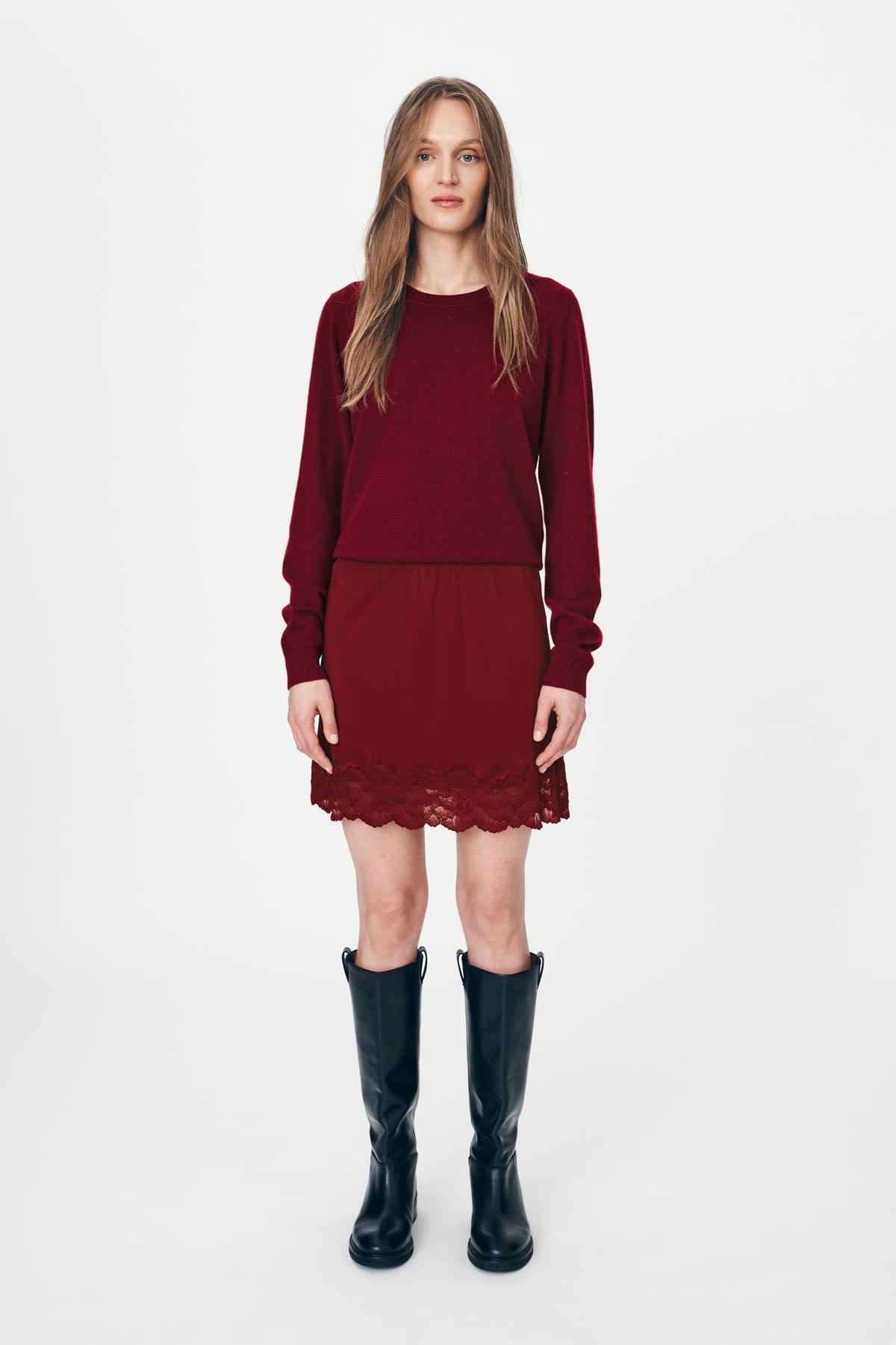 Marina Silk Mini Skirt