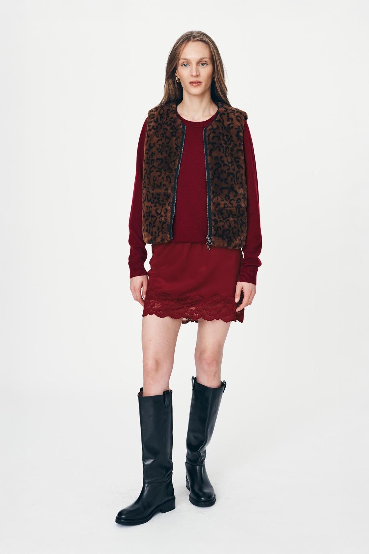 Marina Silk Mini Skirt