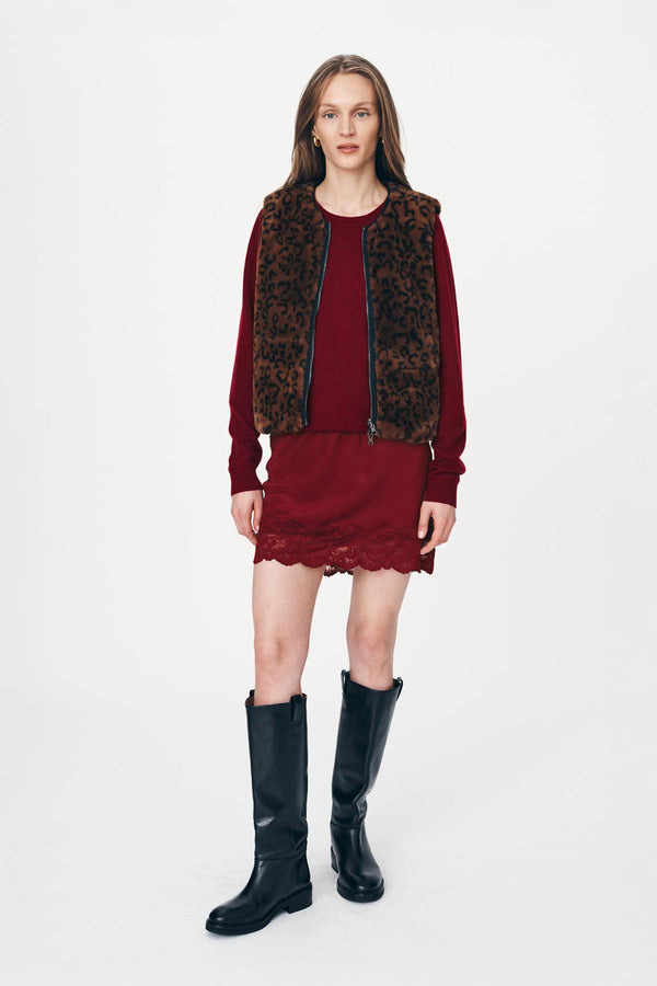 Marina Silk Mini Skirt