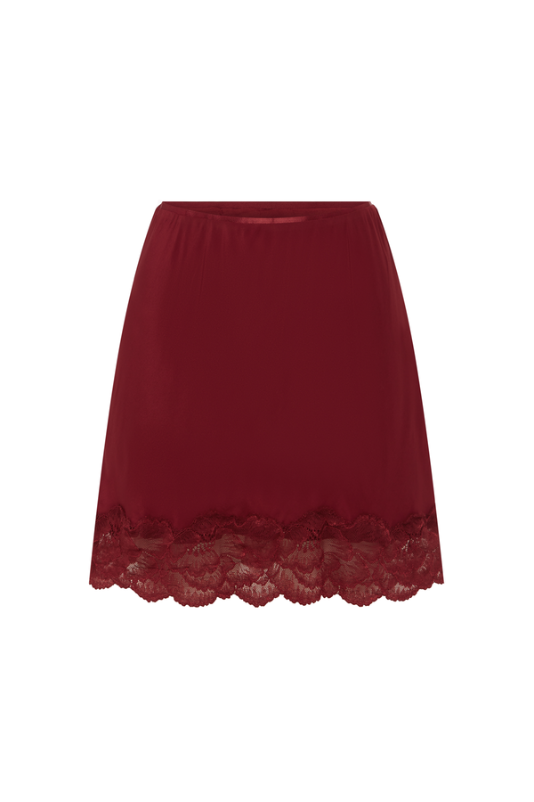 Marina Silk Mini Skirt