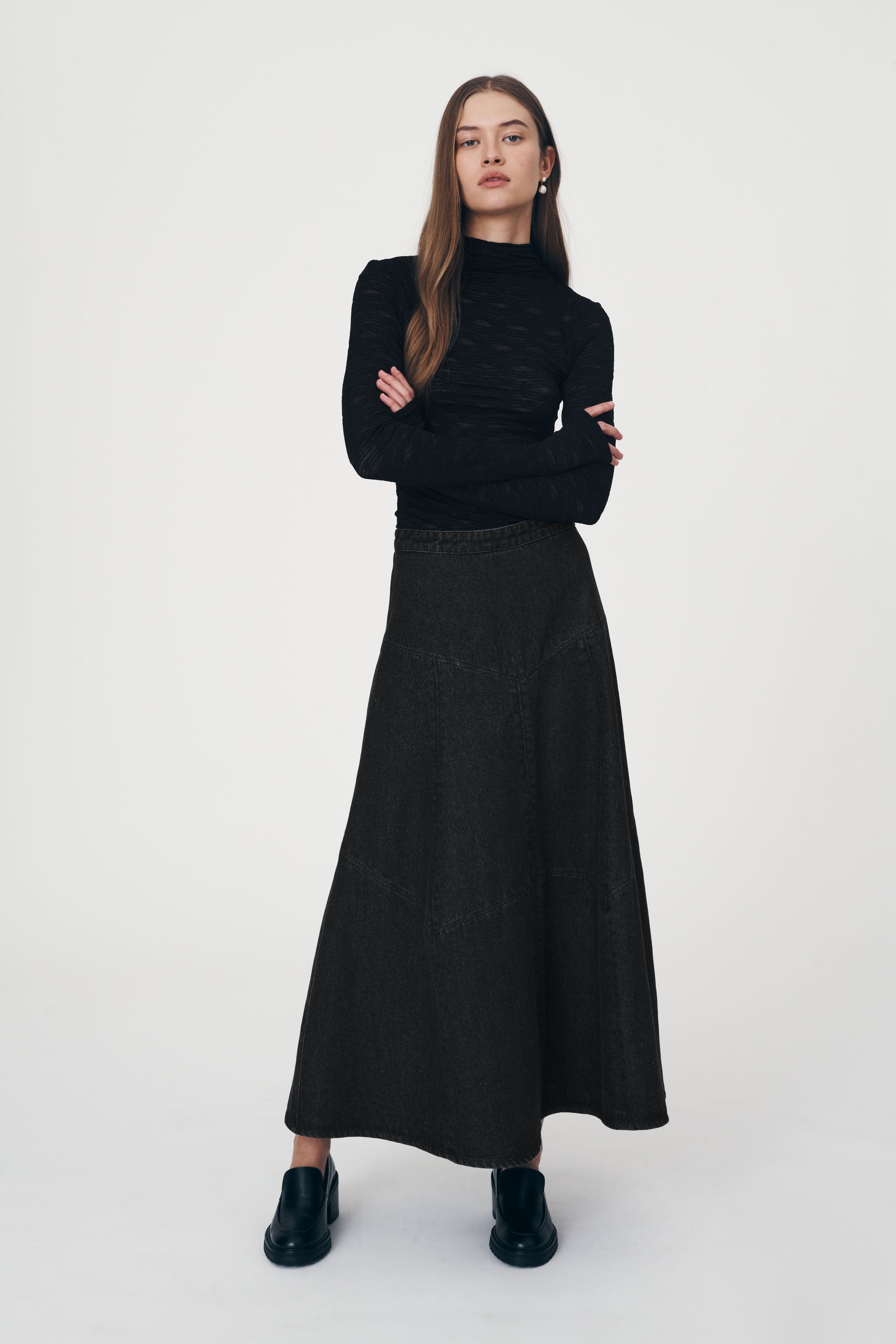 Paloma Organic Midi Skirt