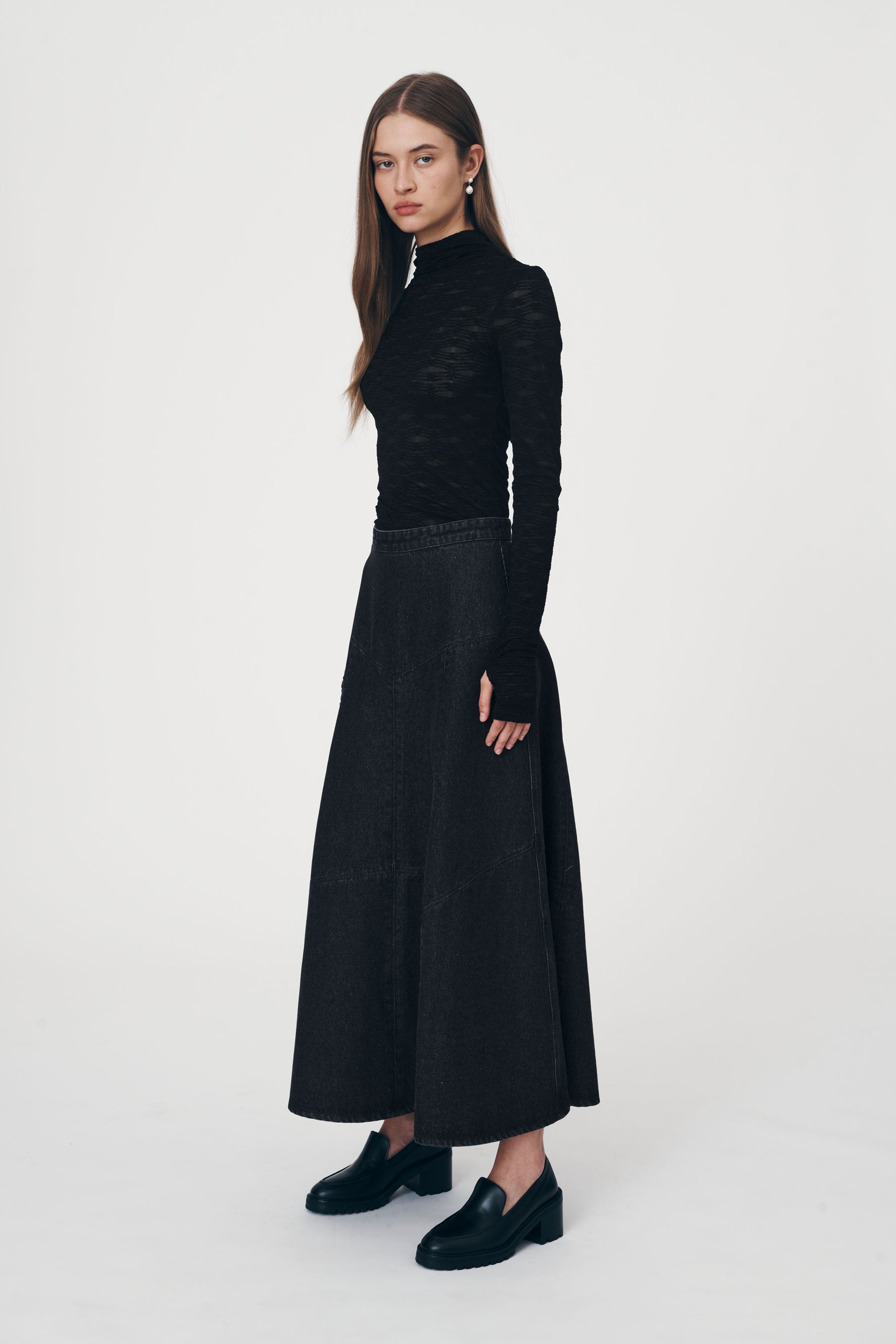 Paloma Organic Midi Skirt