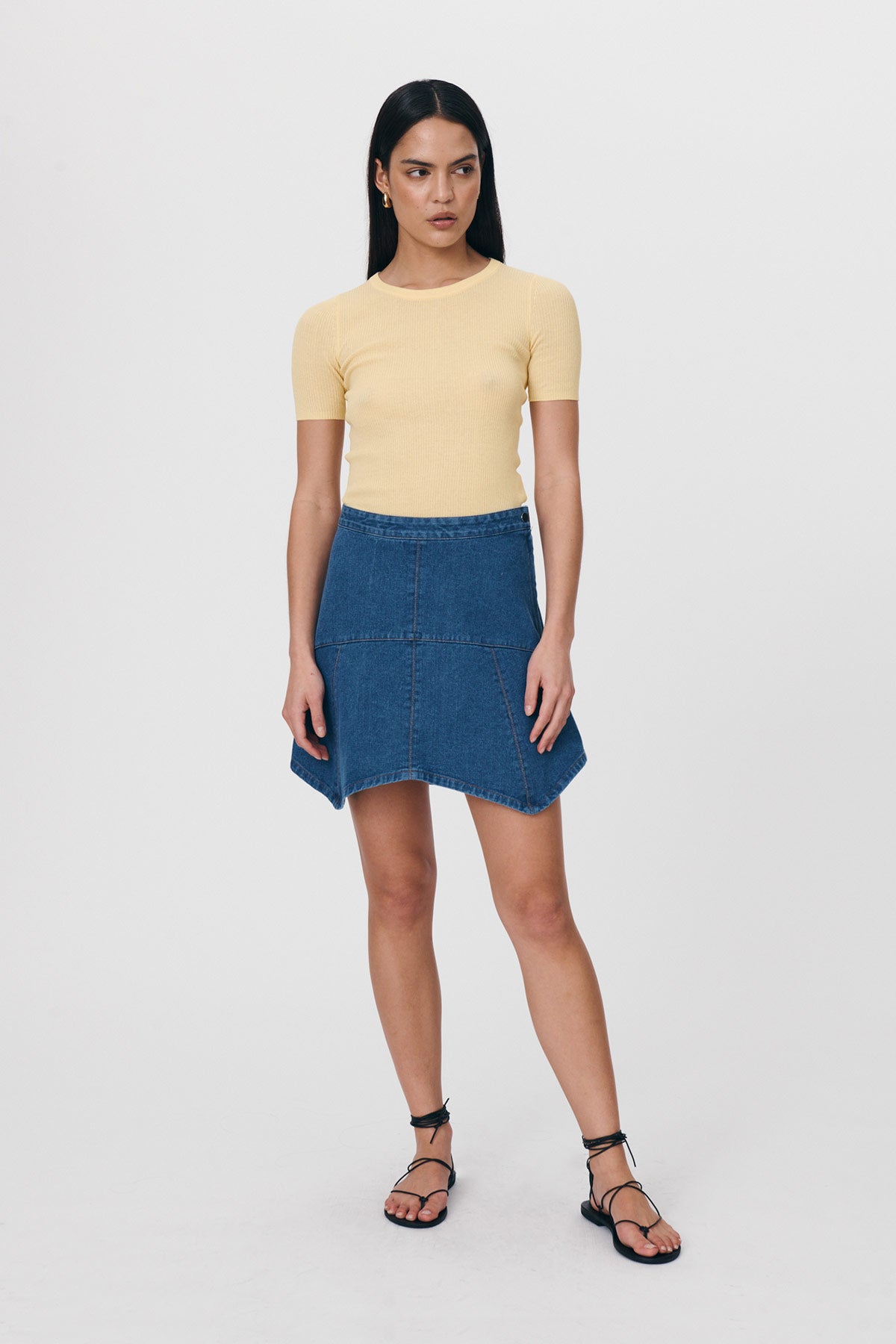 Rib Knit Tee