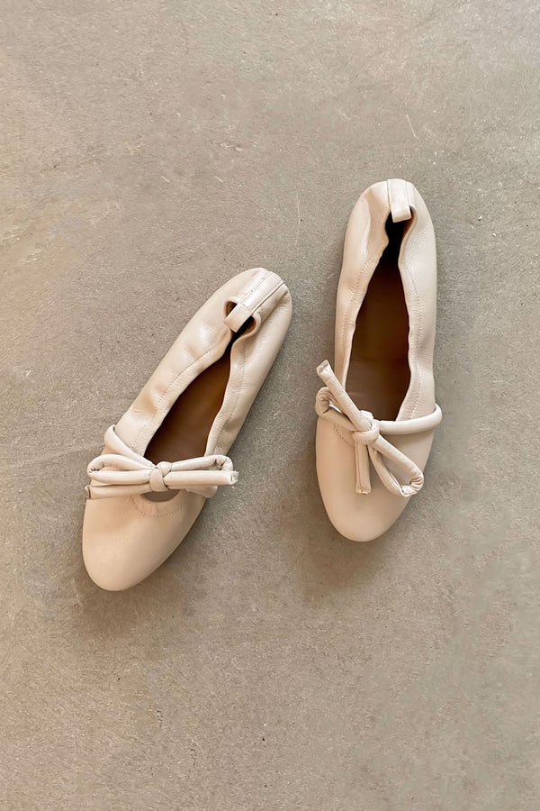 Polly Leather Ballet Flat