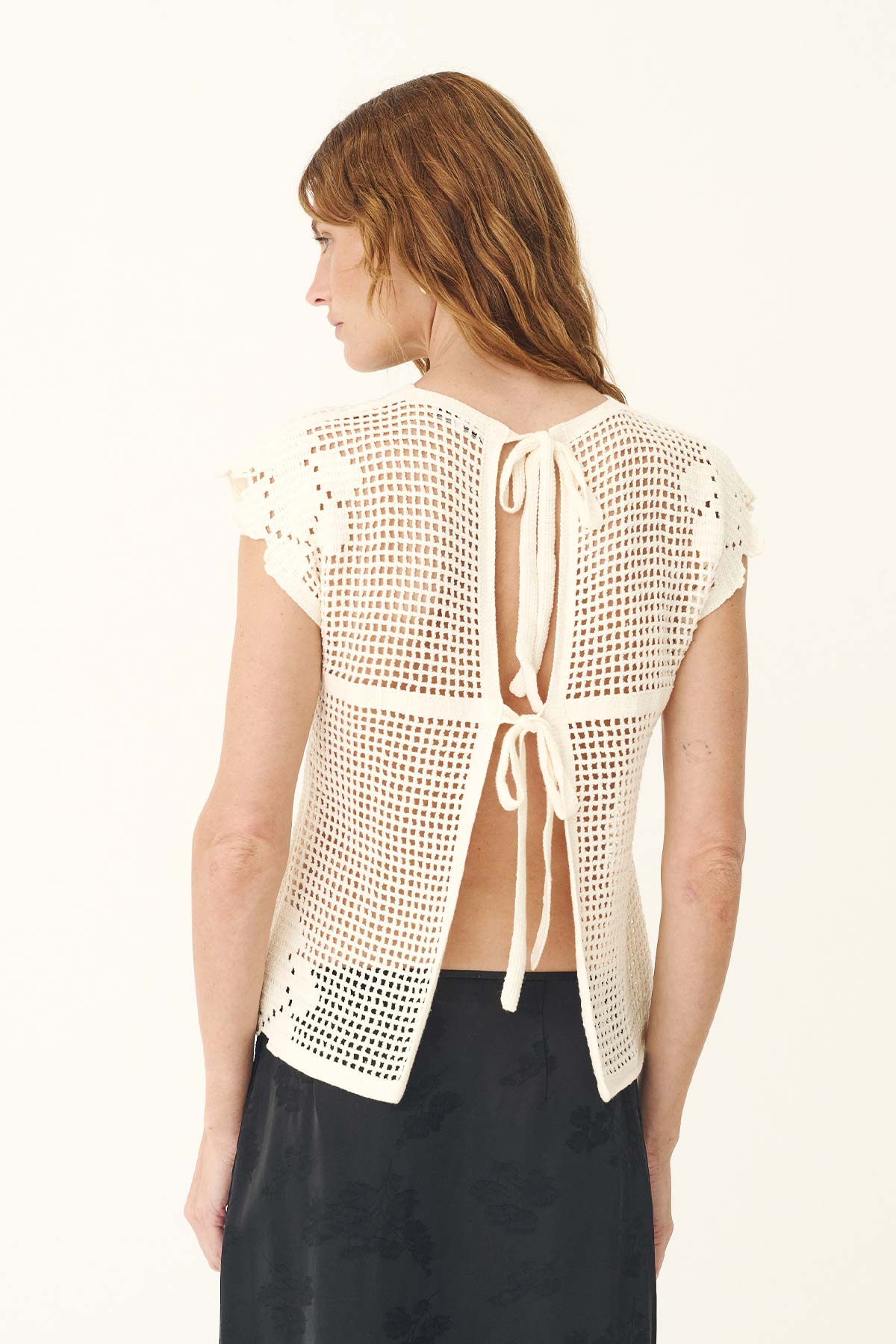 Pollyanna Floral Crochet Top