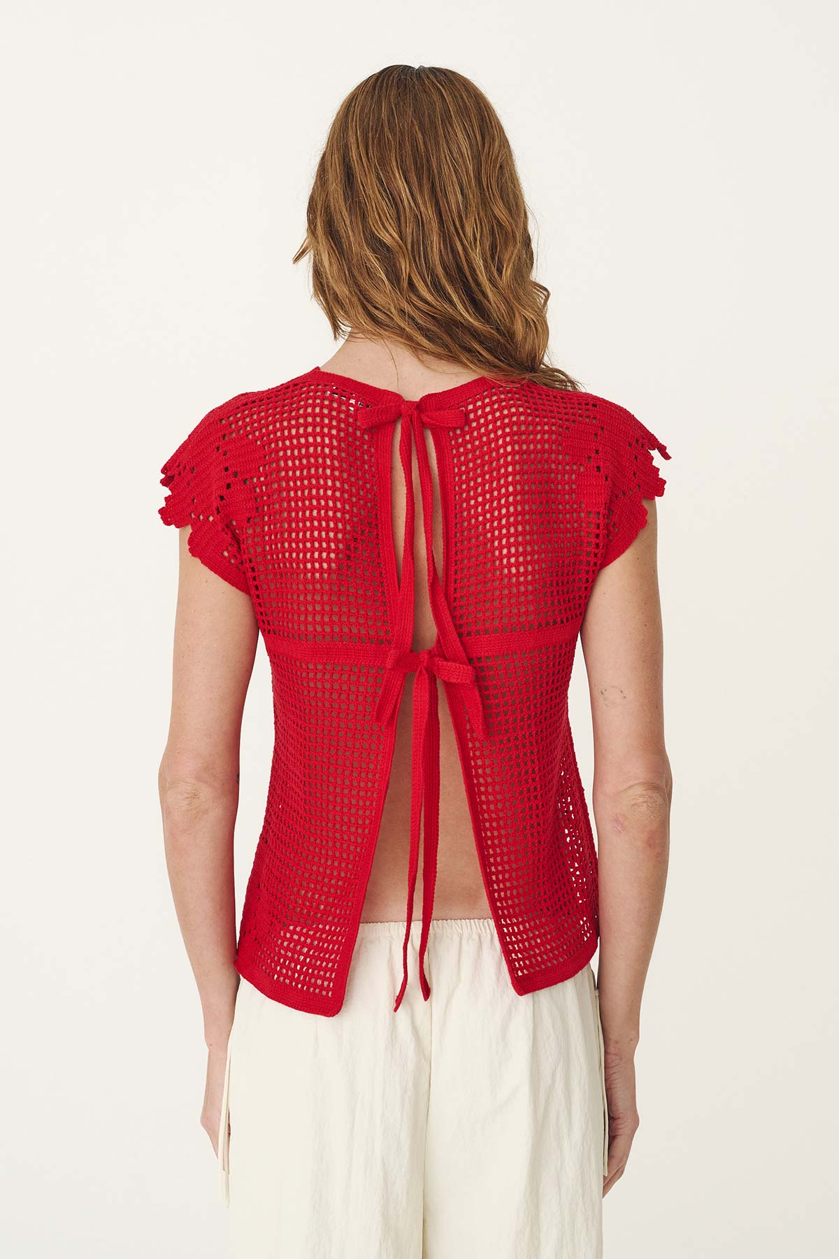 Pollyanna Floral Crochet Top