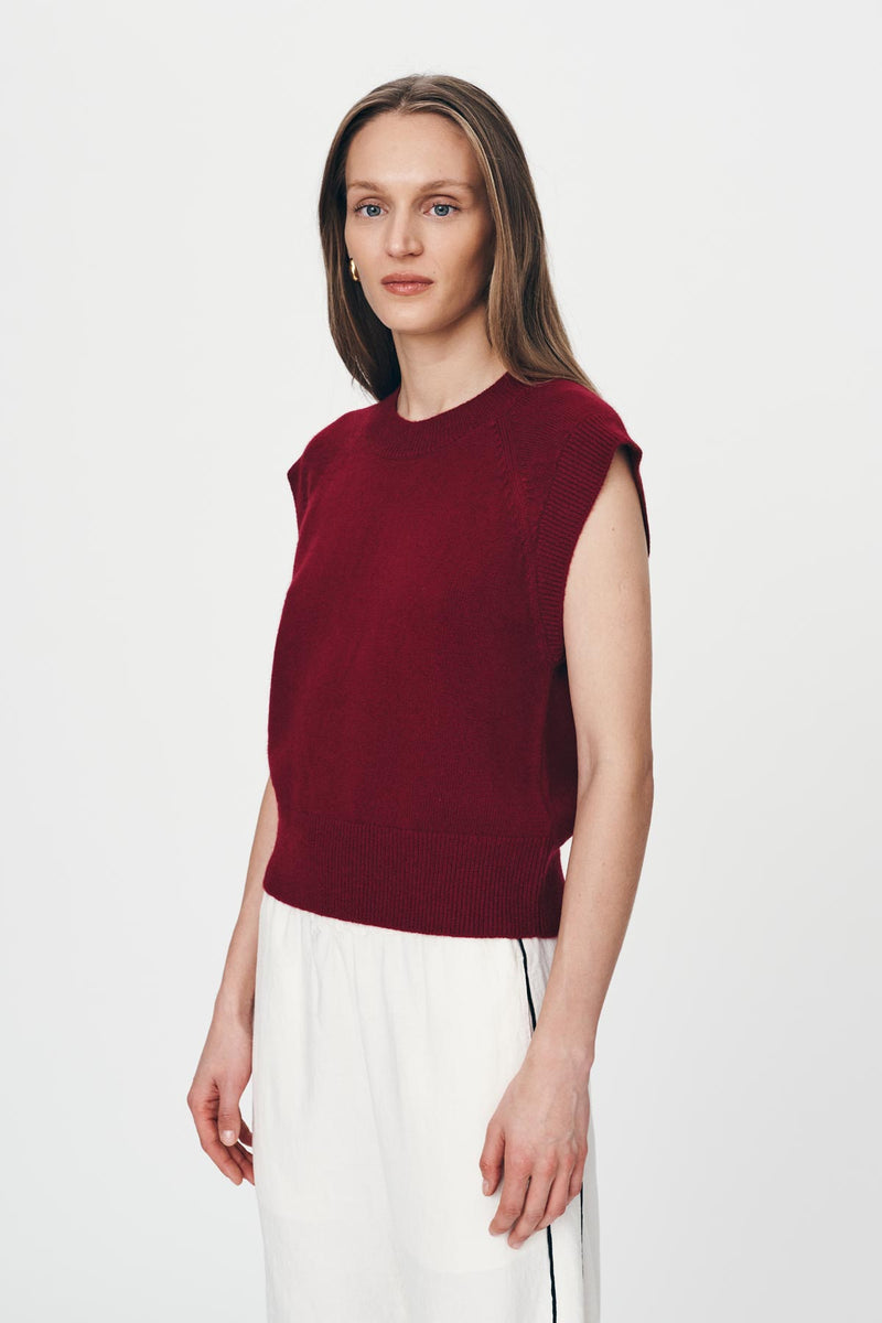 Quinn Merino Knit Vest