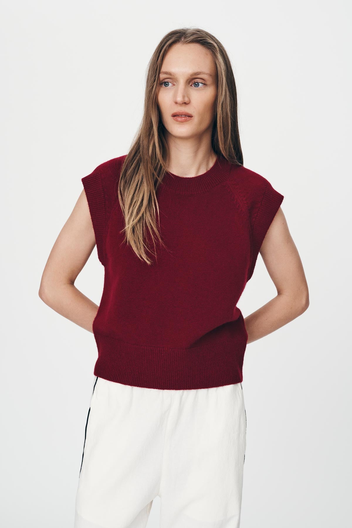 Quinn Merino Knit Vest