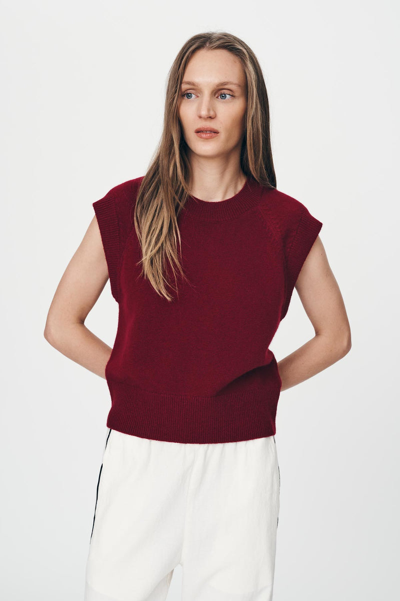 Quinn Merino Knit Vest