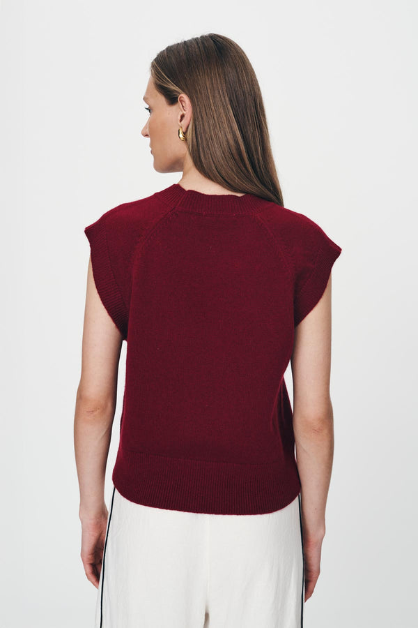 Quinn Merino Knit Vest