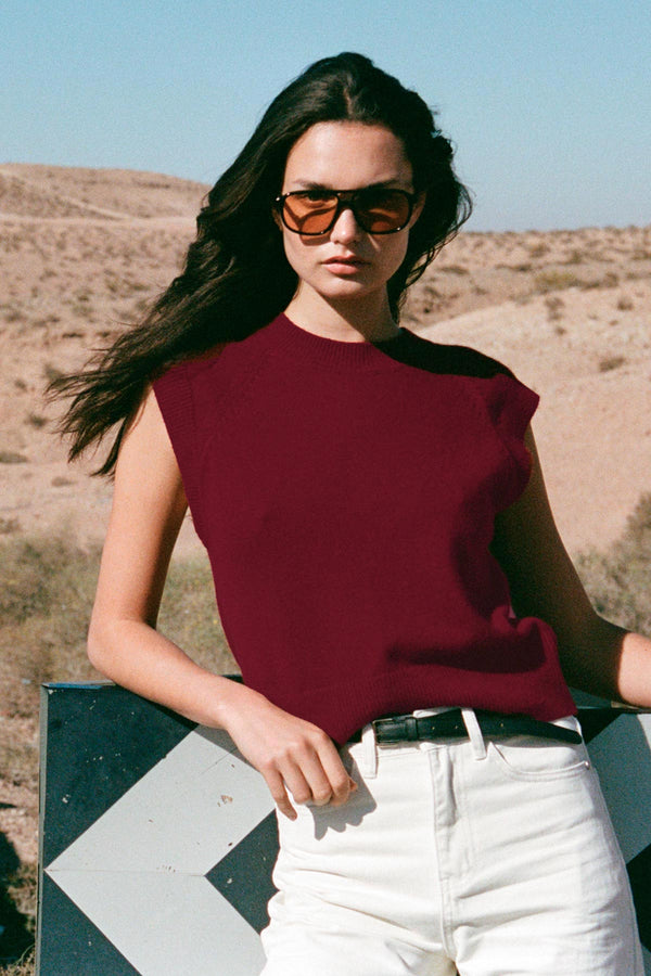 Quinn Merino Knit Vest