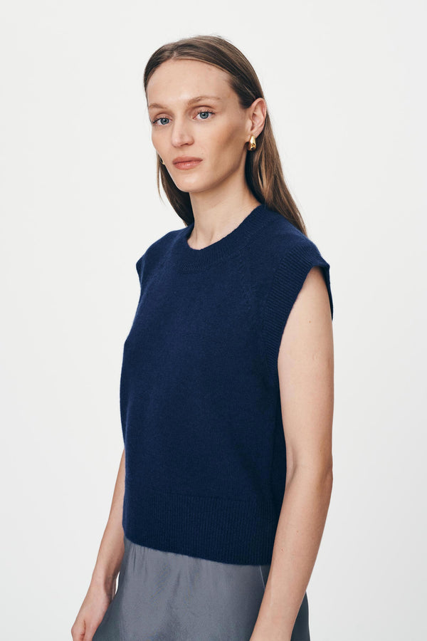 Quinn Merino Knit Vest