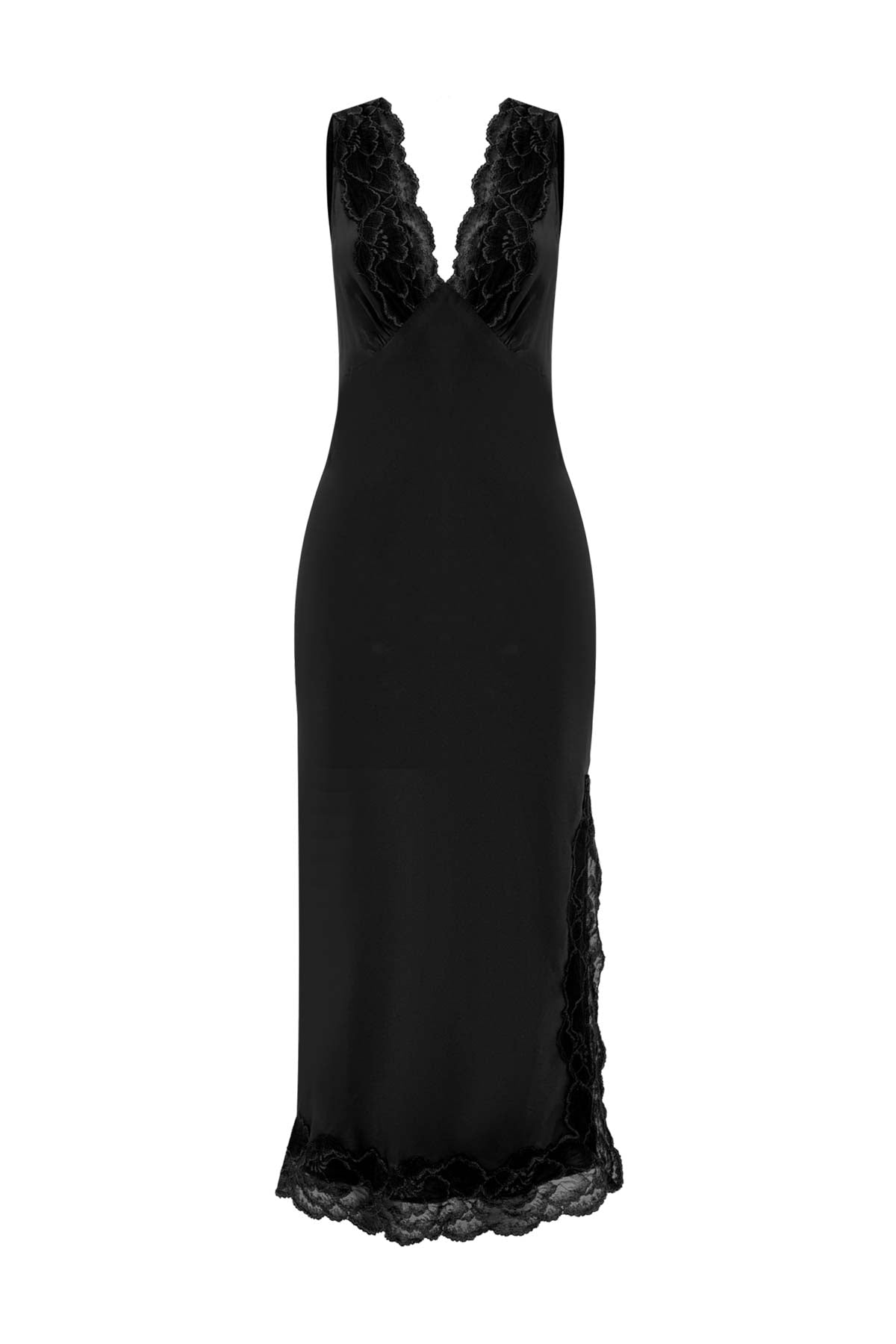 Annie Silk Midi Dress