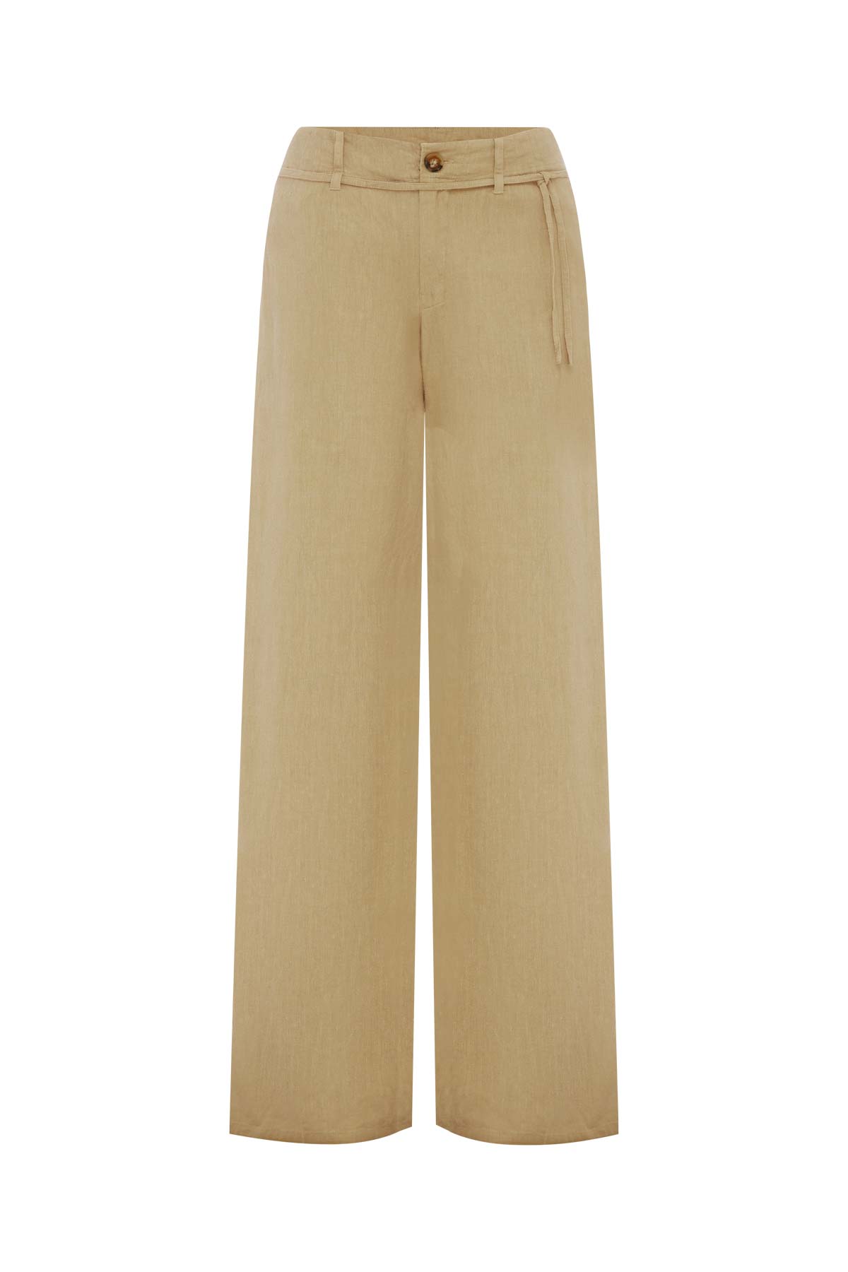 Carlotta Linen Curve Pants