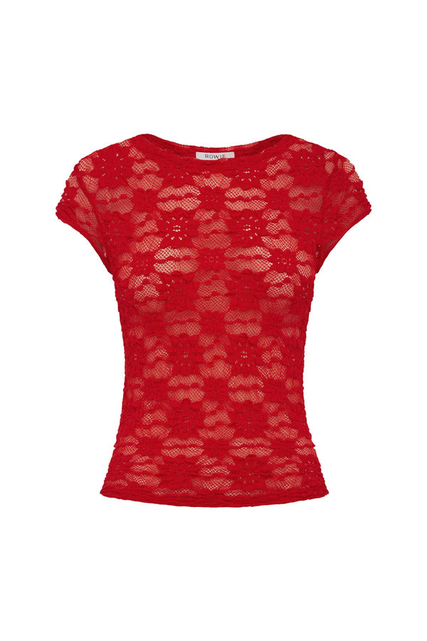 Galo Sunflower Lace Tee