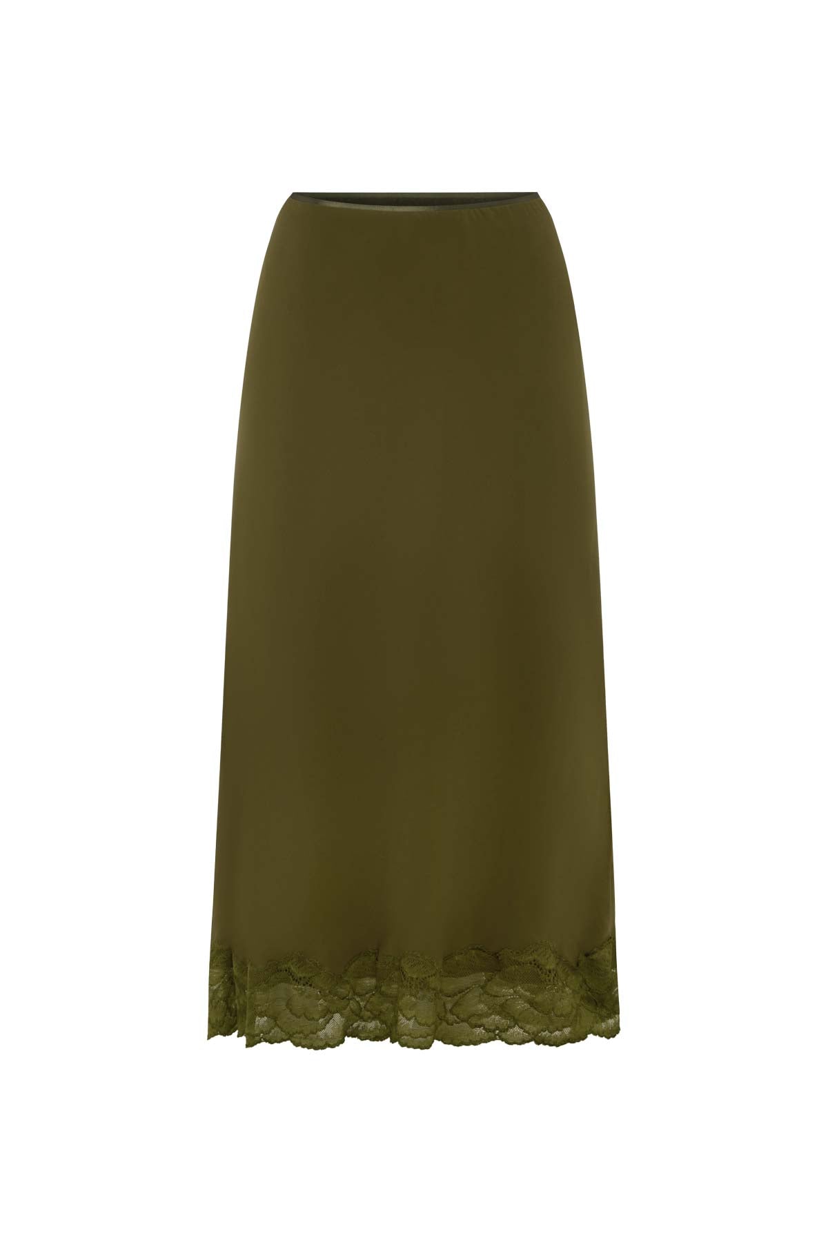 Marina Silk Midi Skirt