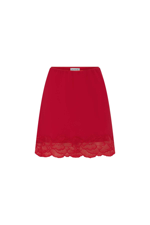 Marina Silk Mini Skirt