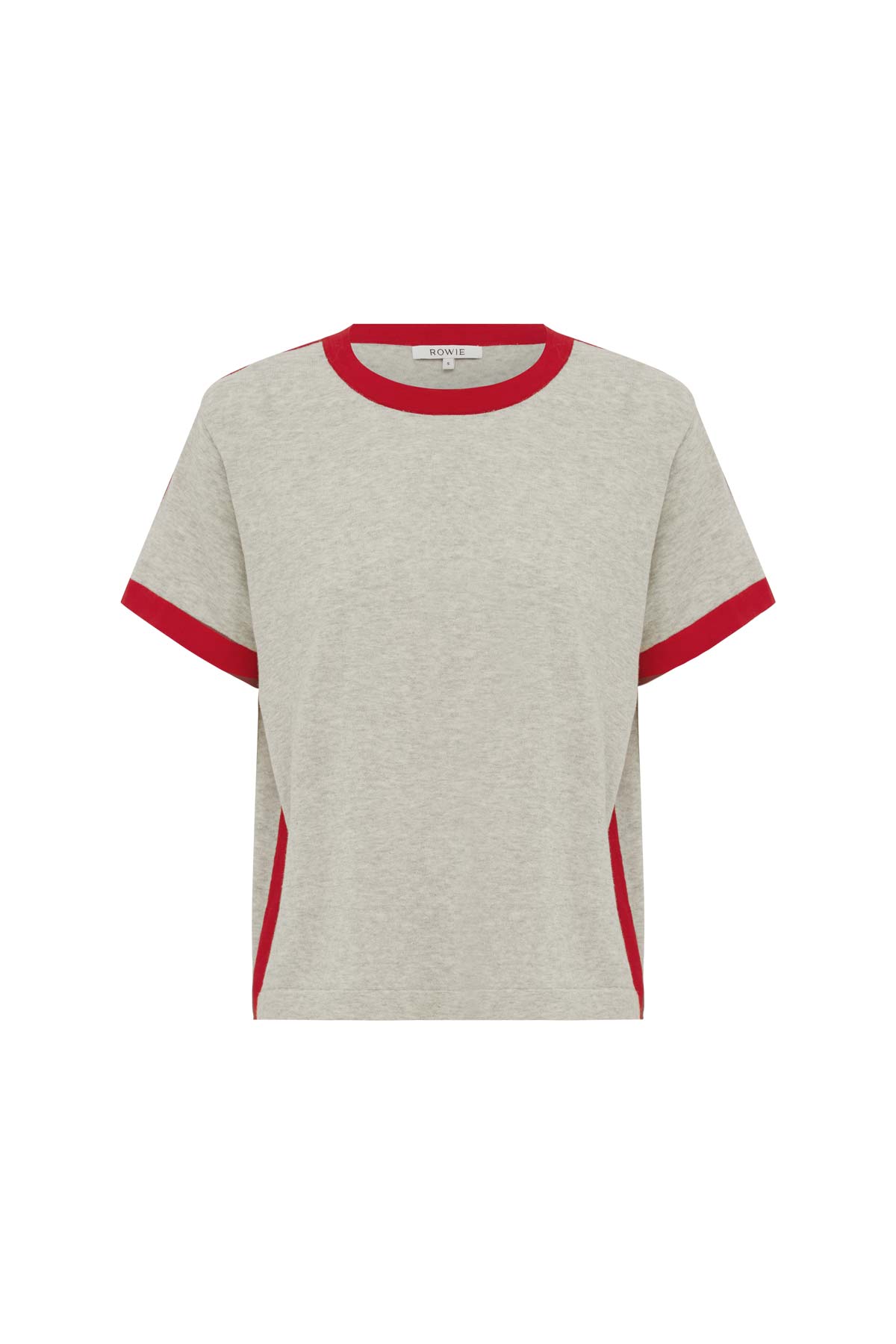 Rania Contrast Knit Tee