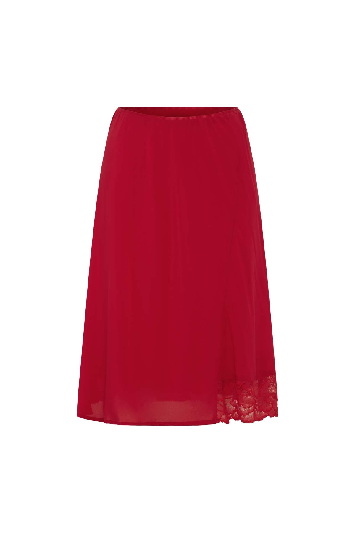 Tessa Silk Midi Skirt