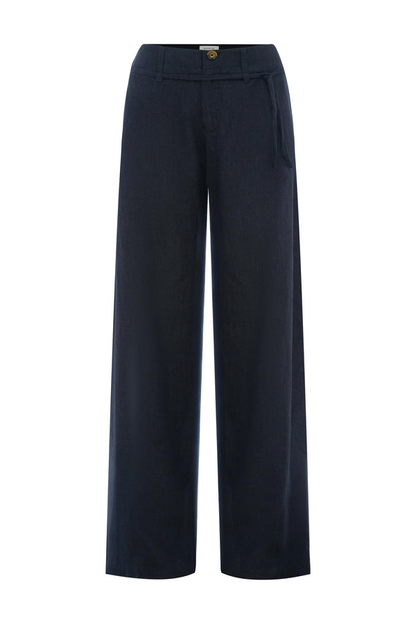 Carlotta Linen Curve Pants