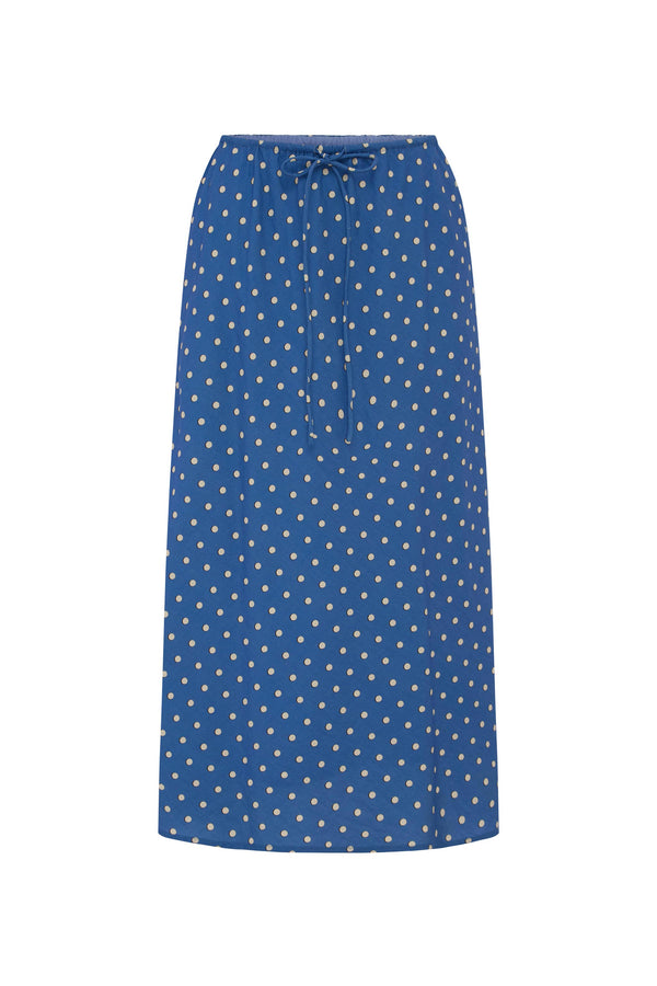 Frannie Silk Midi Skirt