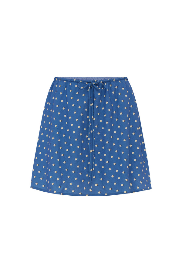 Frannie Silk Mini Skirt
