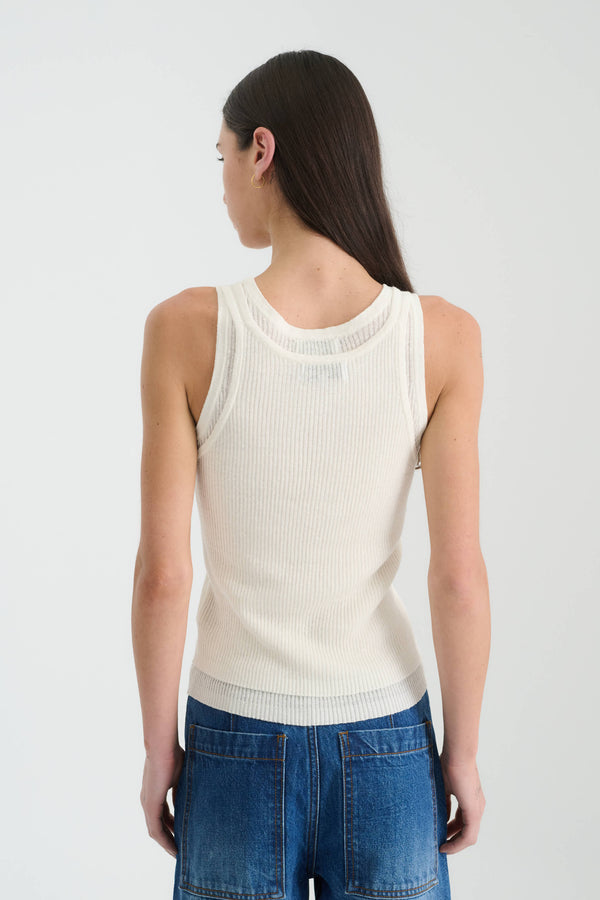Jani Double-Layer Knit Tank