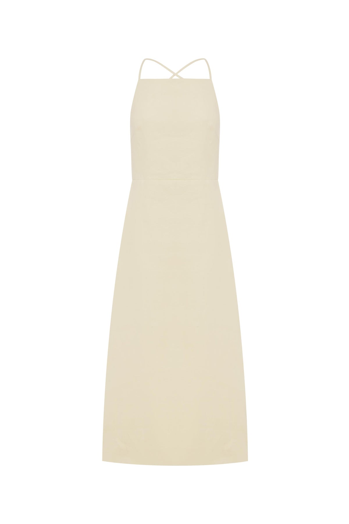 Lucia Linen Midi Dress