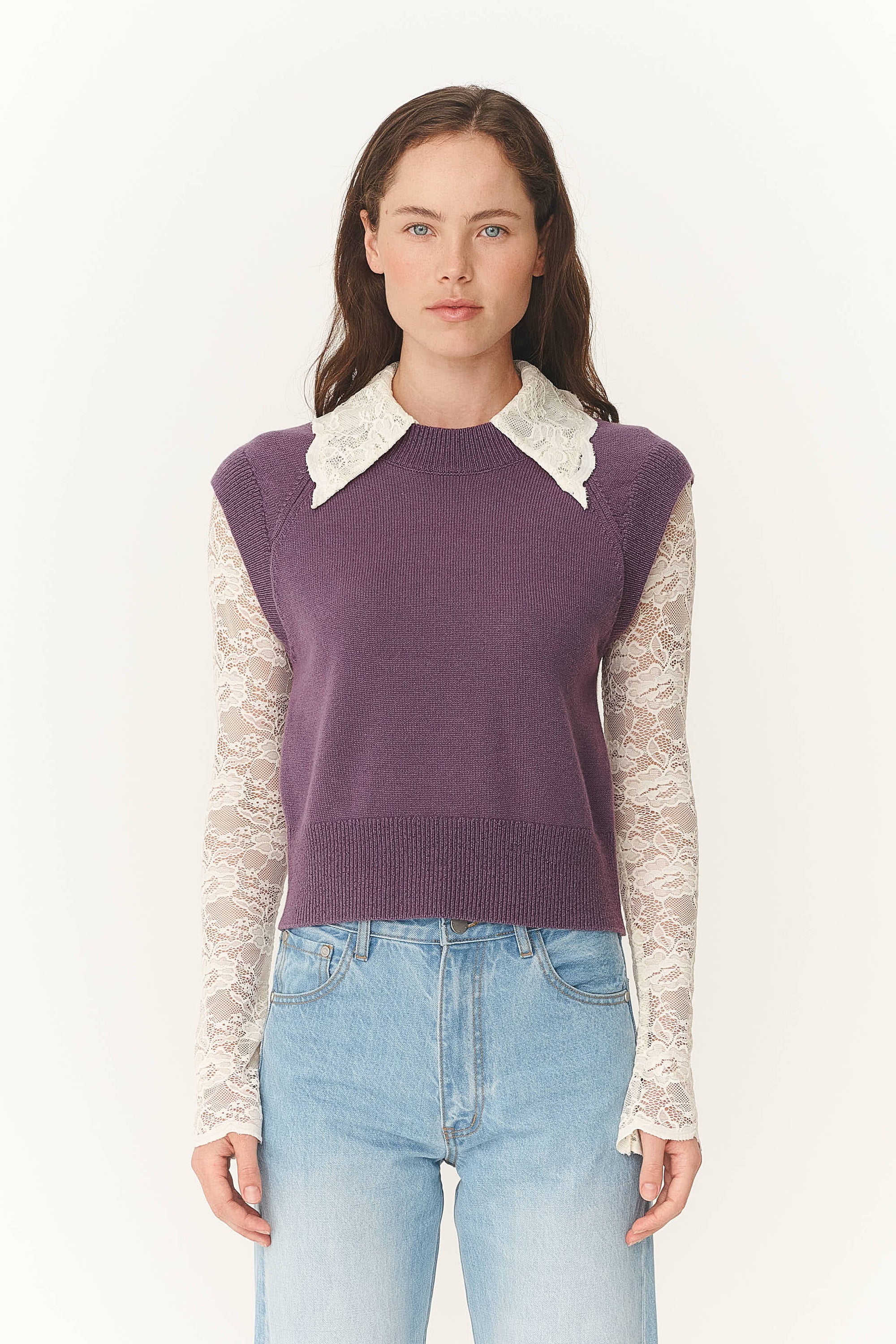 Quinn Merino Knit Vest
