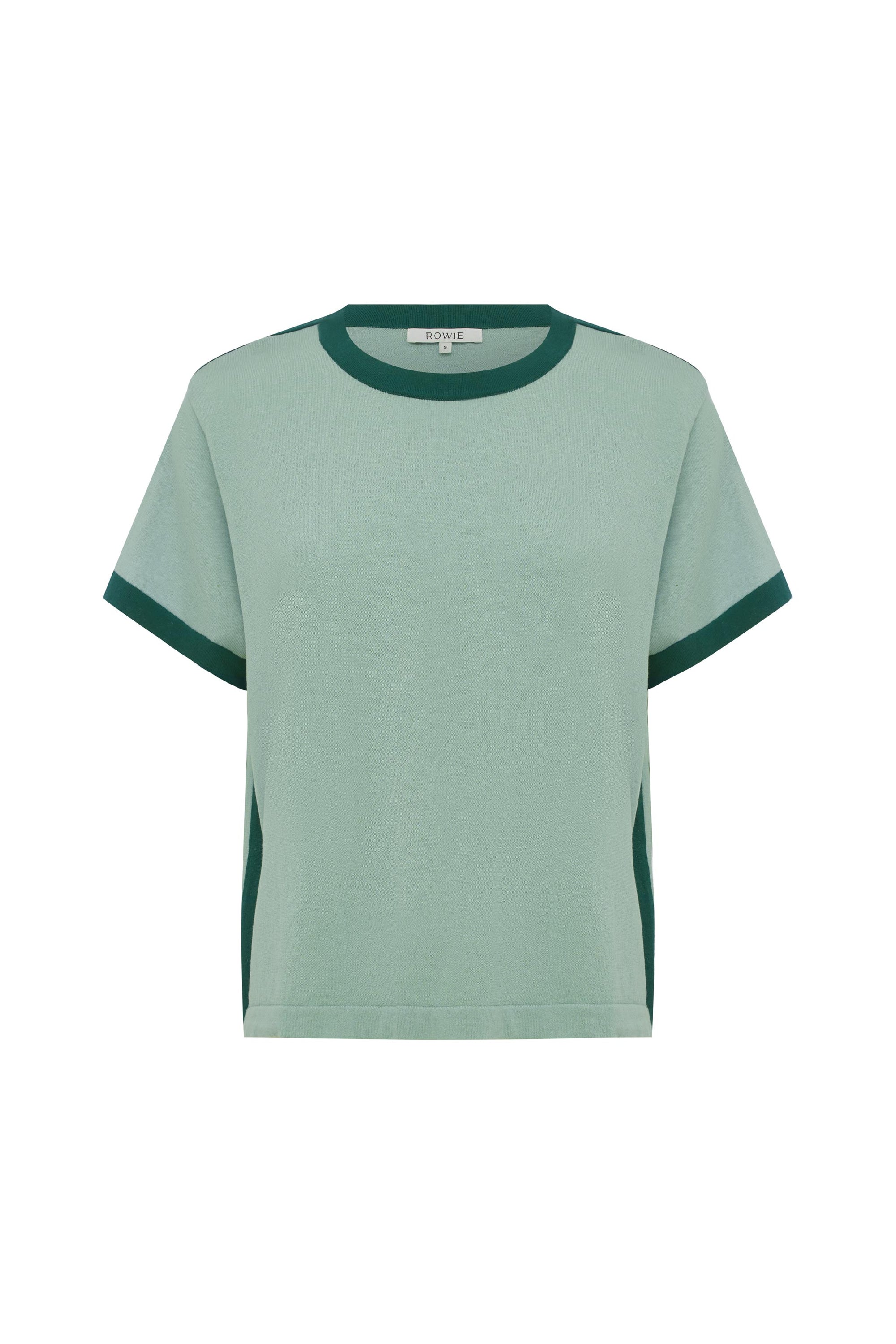 Rania Contrast Knit Tee