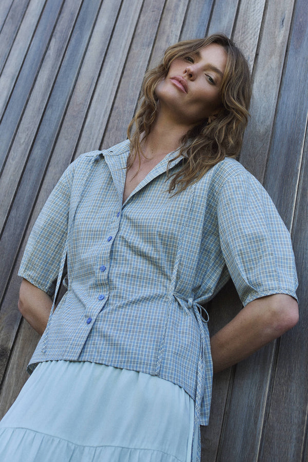 Frankie Tie Short Sleeve Shirt