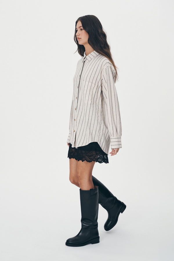 Ramona Linen Long Sleeve Shirt