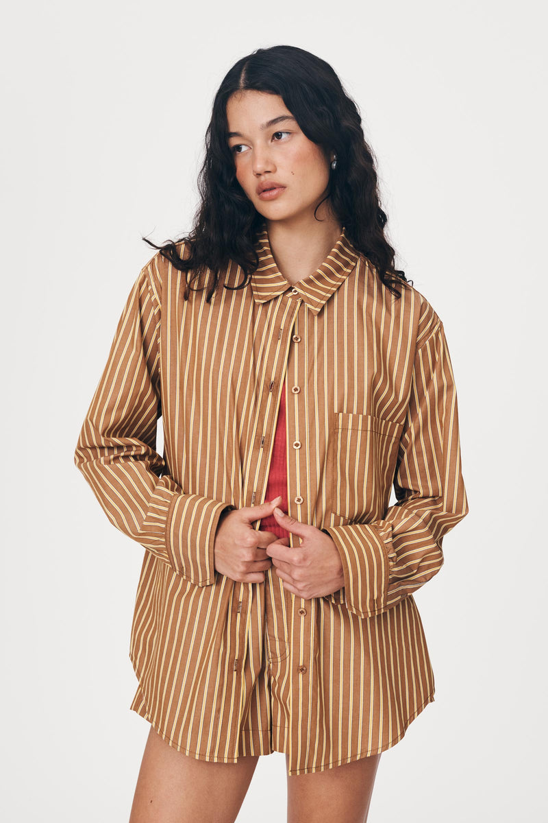 Ramona Stripe Long Sleeve Shirt