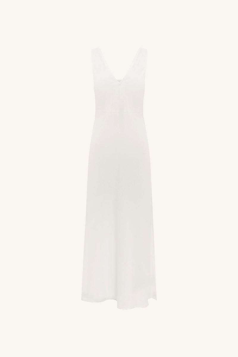 Regina Linen Maxi Dress