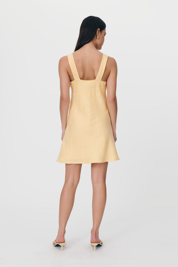 Regina Linen Mini Dress