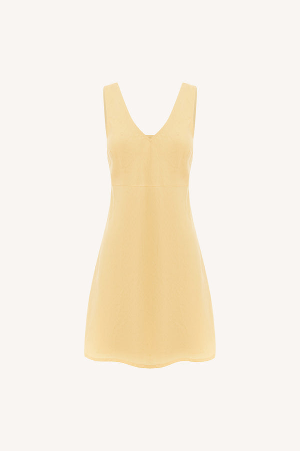 Regina Linen Mini Dress