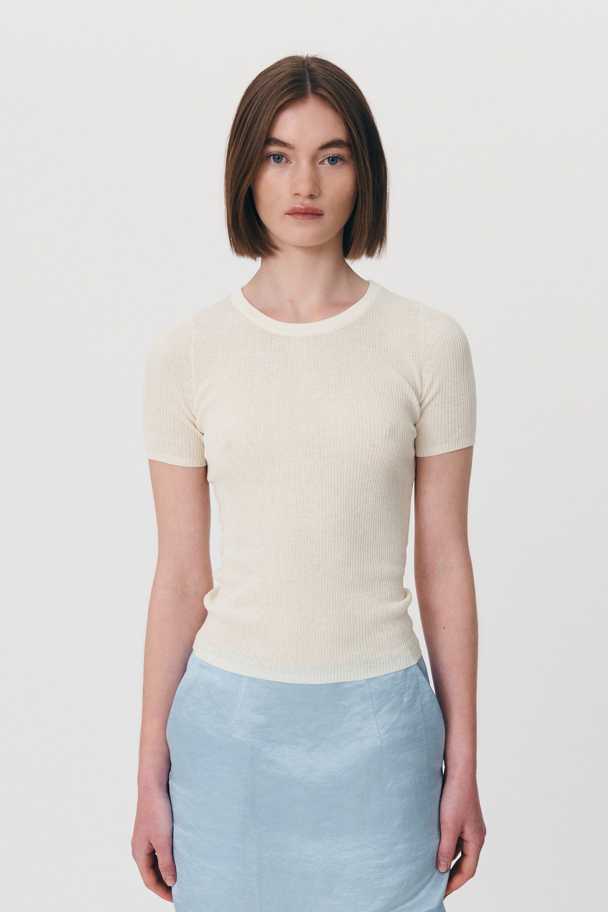 Rib Knit Tee