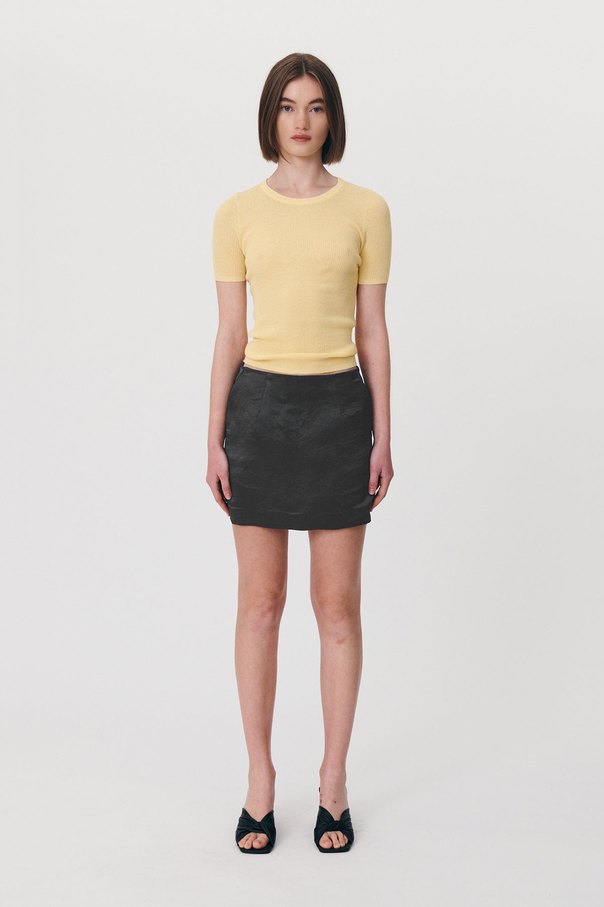 Rib Knit Tee