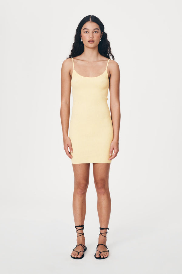 Ruby Rib Knit Mini Dress