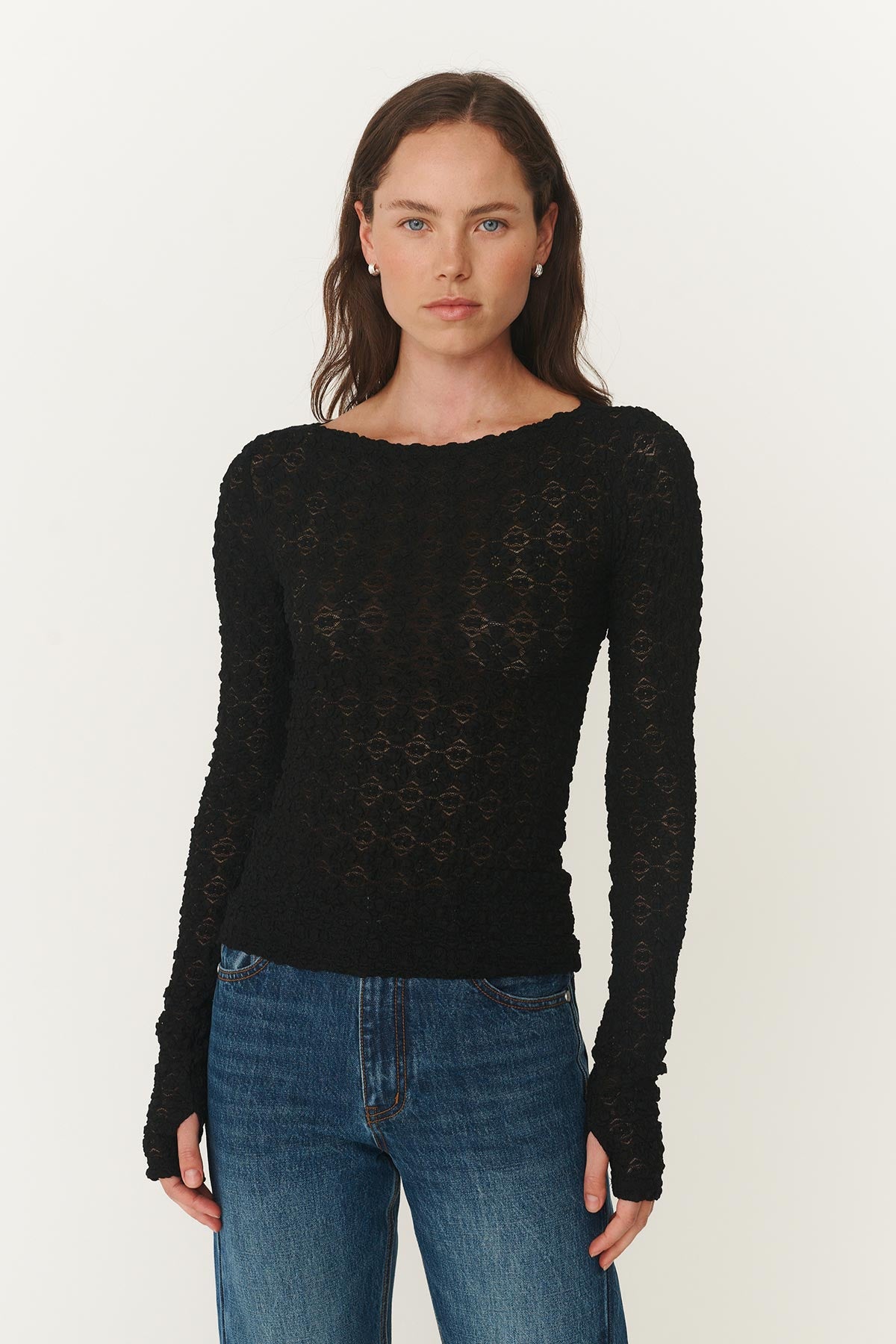 Lace Tops | Women's Sheer & Elevated Lace Tops | ROWIE – ROWIE The