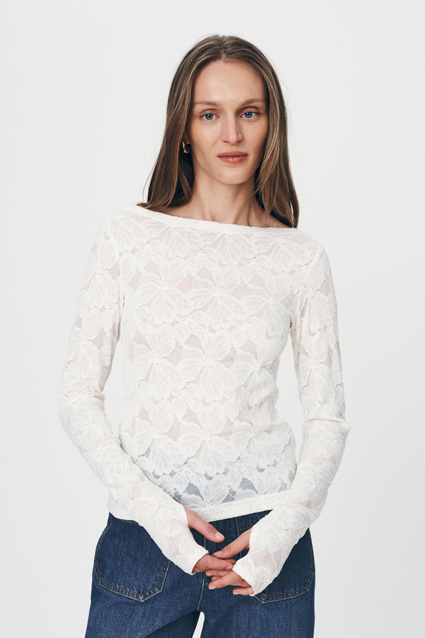 Samantha Lace Top