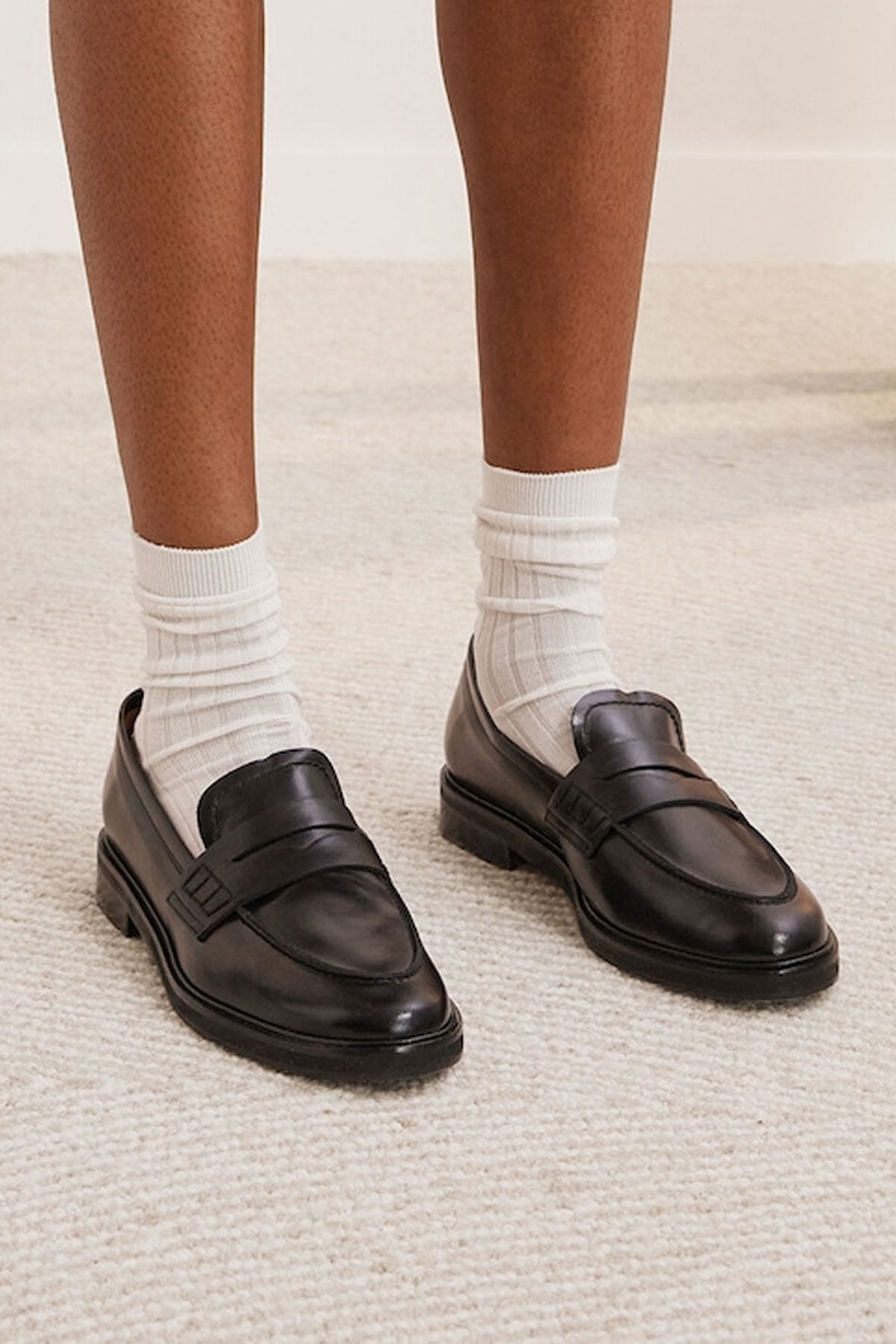 Sara Leather Loafer