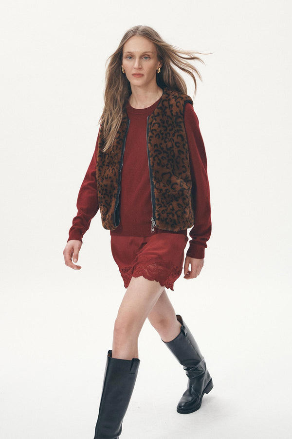 Solene Plush Vest