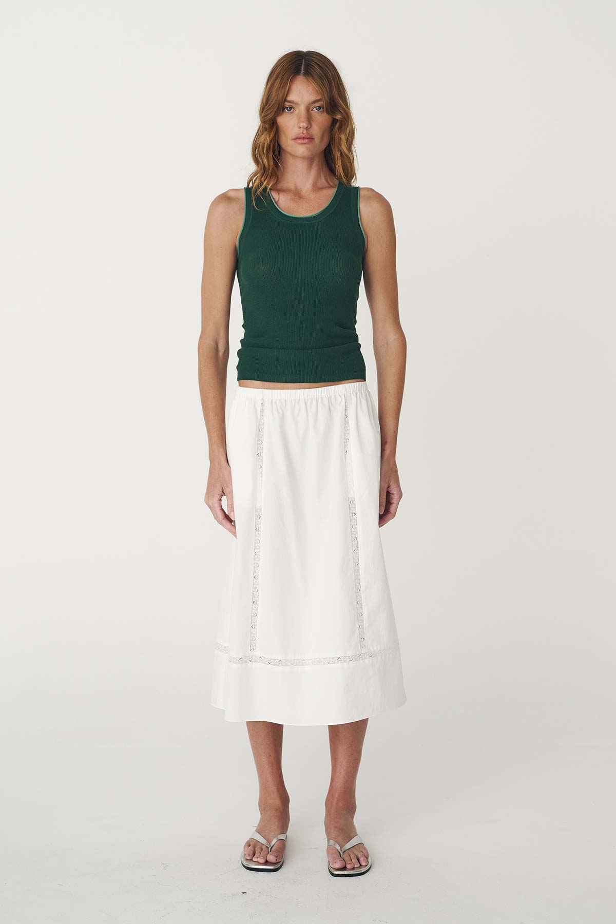 Suri Lace Midi Skirt